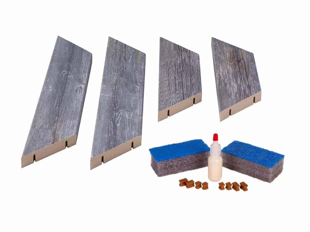 American Barn Gray Mirror Frame