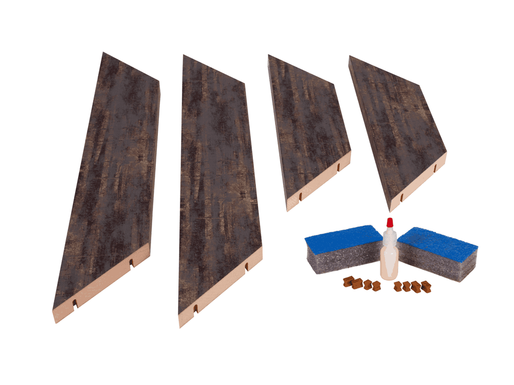 Neo Solano Style DIY Mirror Frame Kit in Silver