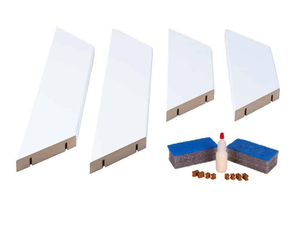 Liquid White Mirror Frame