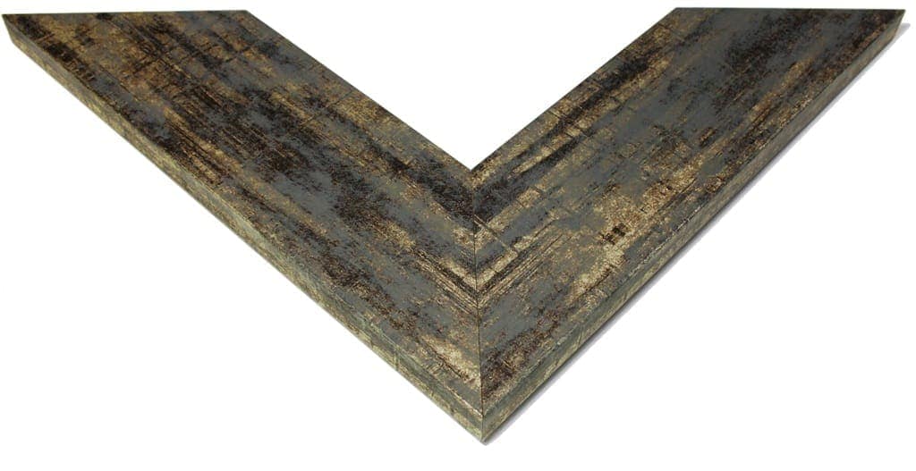 Image of the Neo Solano diy mirror frame kit in silver.