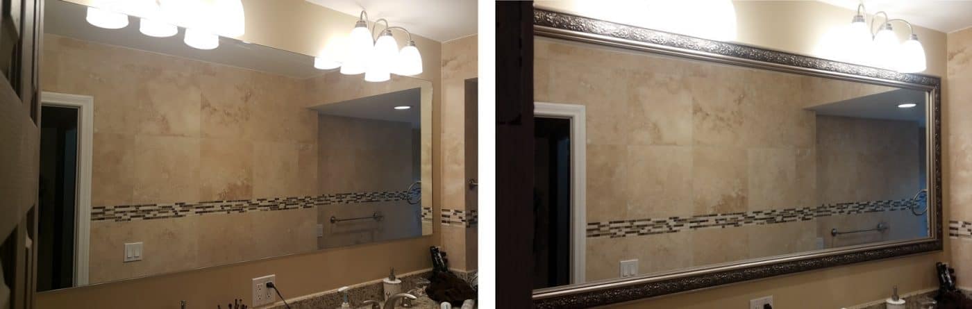 Verona Mirror Frame in Bronze Brown