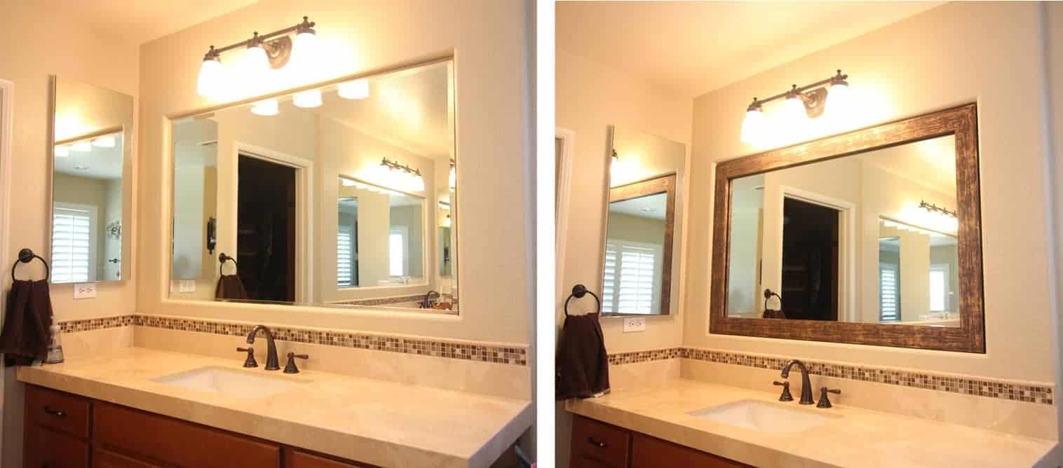 Neo Solano Mirror Frame in Gold