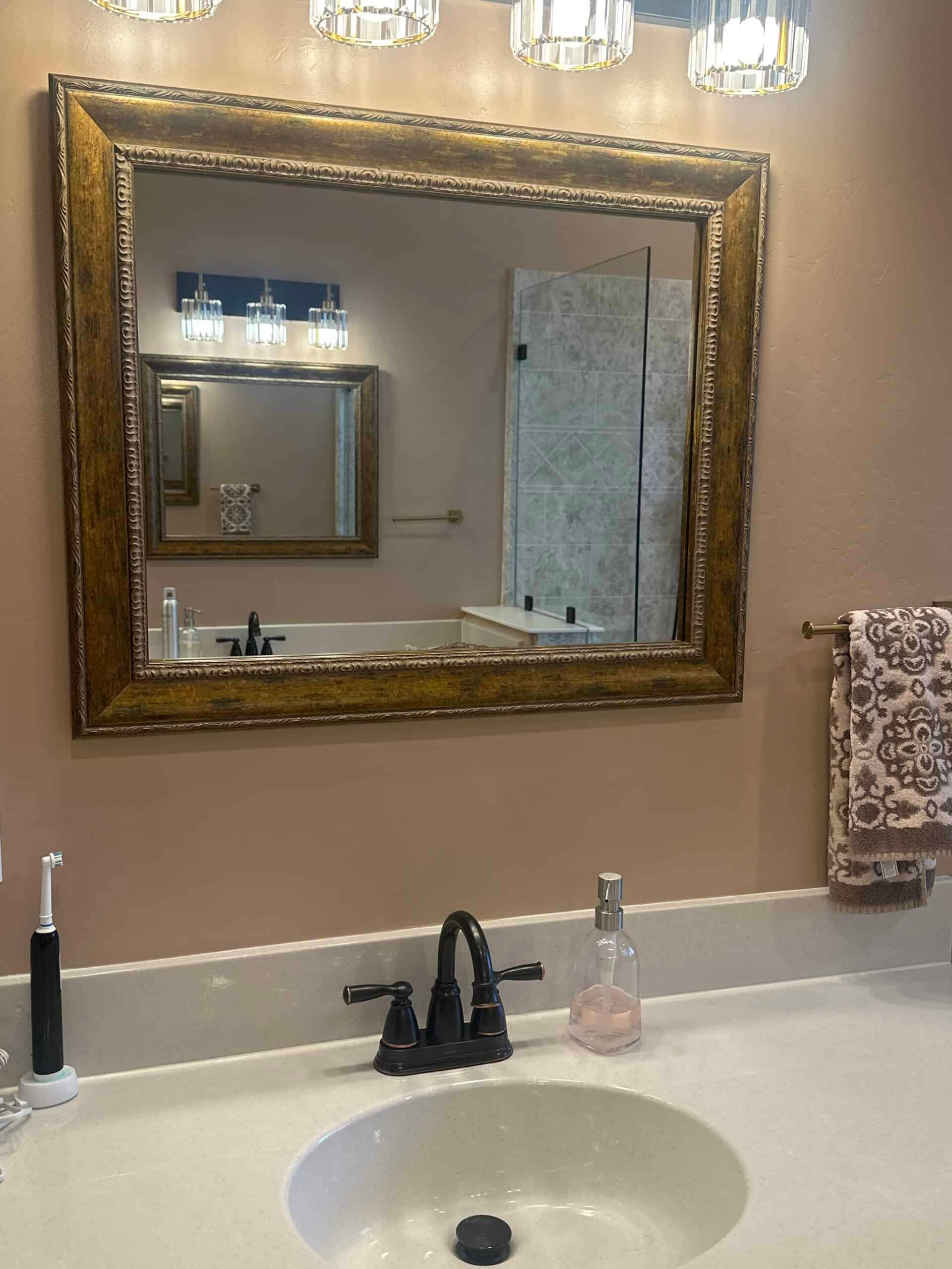 Venezia Bronze Mirror Frame