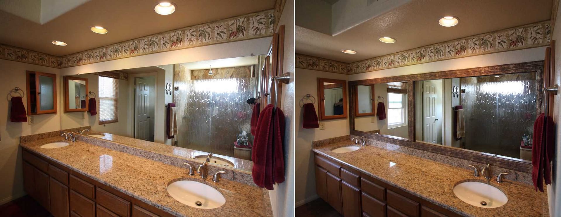 Neo Solano Mirror Frame in Gold