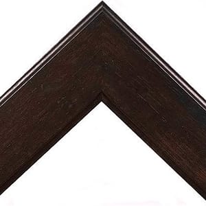 Hudson Walnut Espresso Mirror Frame