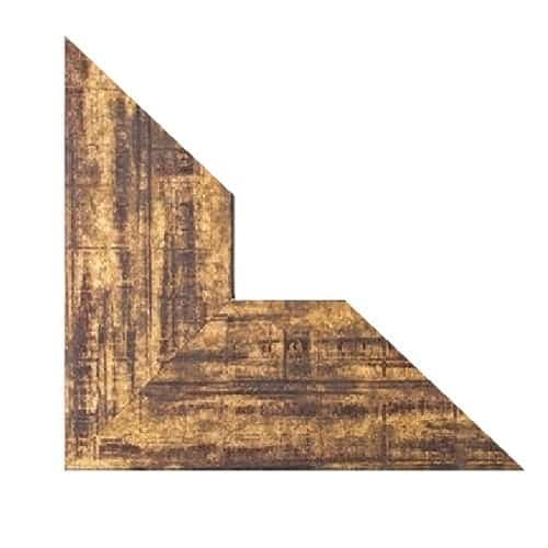 Neo Solano Style Mirror Frame In Gold