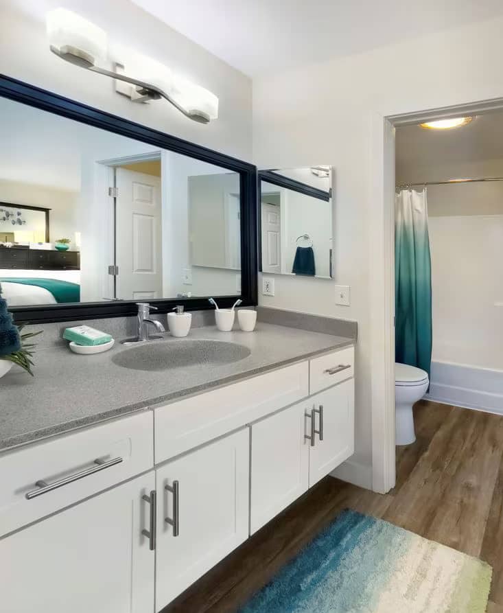 Obsidian Oak Mirror Frame