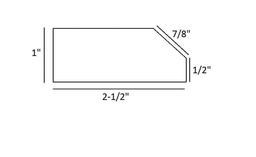 Moderna Beveled Stainless Mirror Frame Silhouette