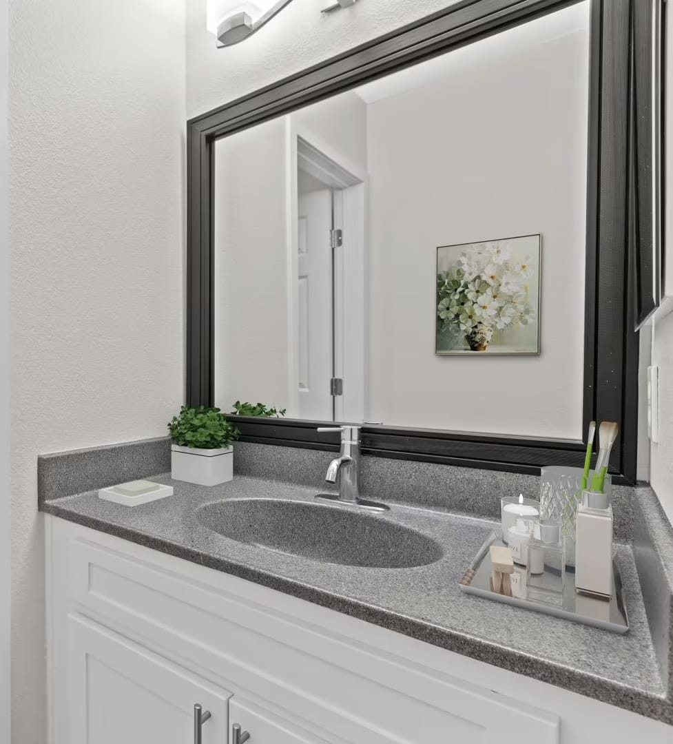 Obsidian Oak Mirror Frame